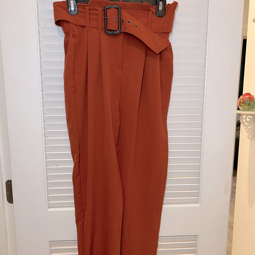 Burnt orange pants